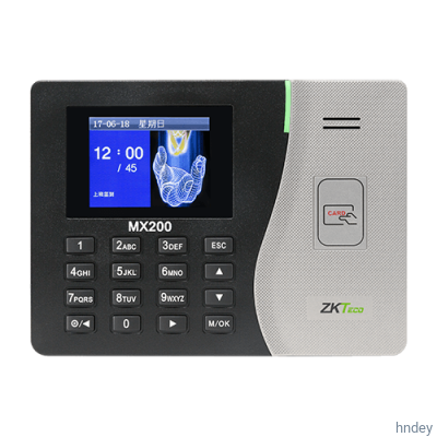 中控免软件指纹考勤机